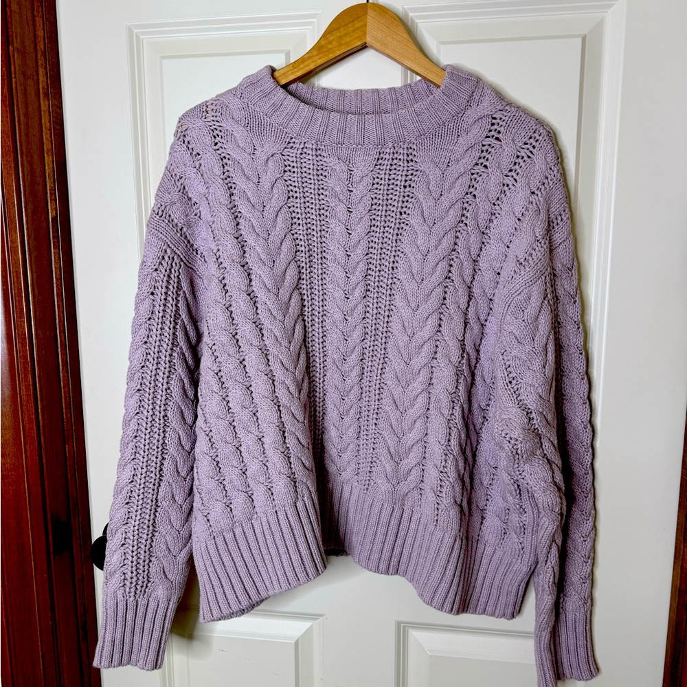 PacSun one size purple sweater